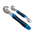 FIXTEC Pipe Wrench Set 2PCS Self-Locking Spanner Wrench Set